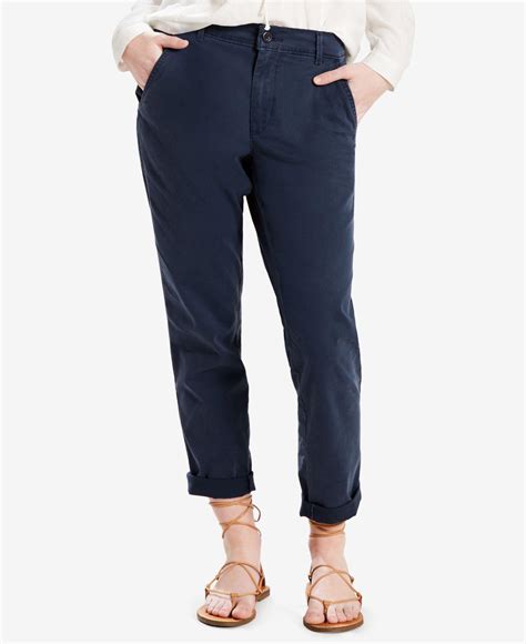 navy blue chinos womens